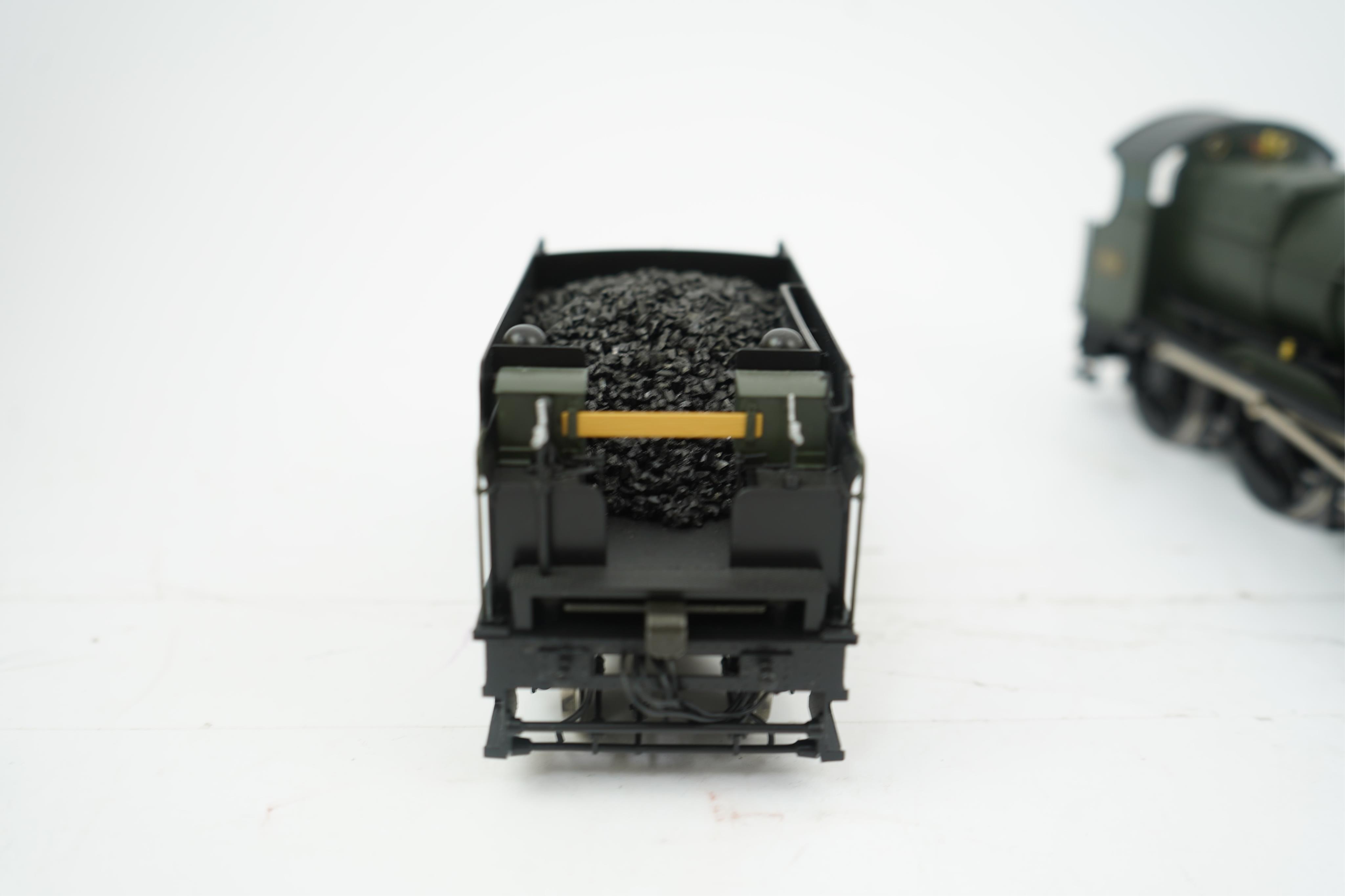 An 0 gauge Lionheart Trains model of GWR Class 43xx, 4363, 2-6-0 tender locomotive, powered for two rail operation, with original box.